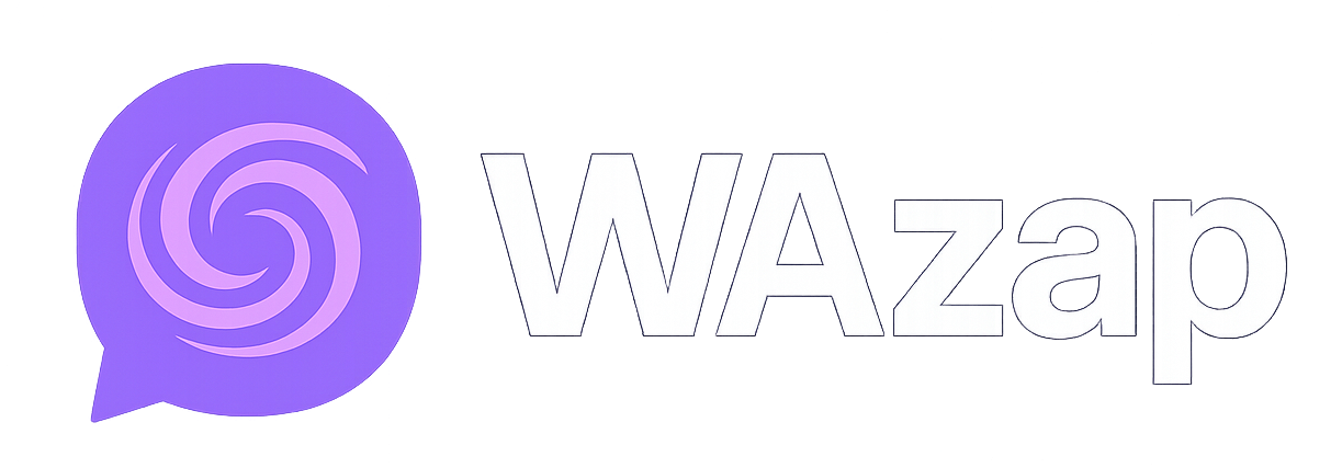 Logo WAzap extensão para exportar contatos do WhatsApp Web em massa